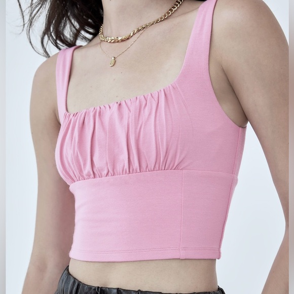Wilfred Tops - Wilfred Orbit Tank in Soft Pink Size XS